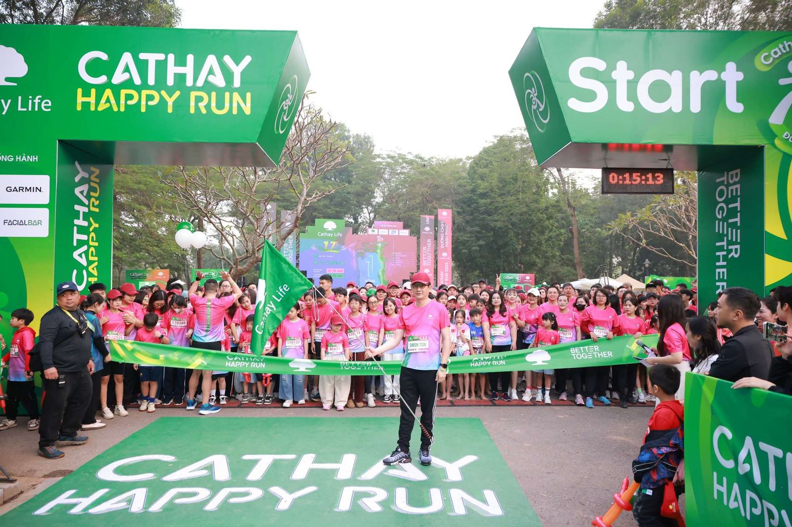 Cathay Happy Run 2025 start gate