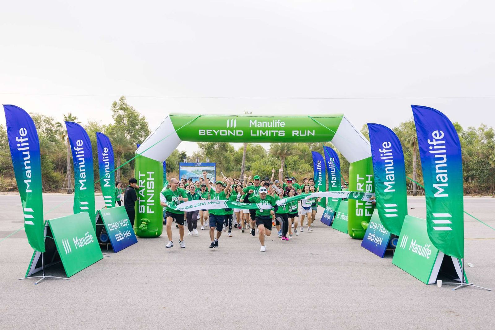 Manulife Beyond Limits Run 2025 START/FINISH gate